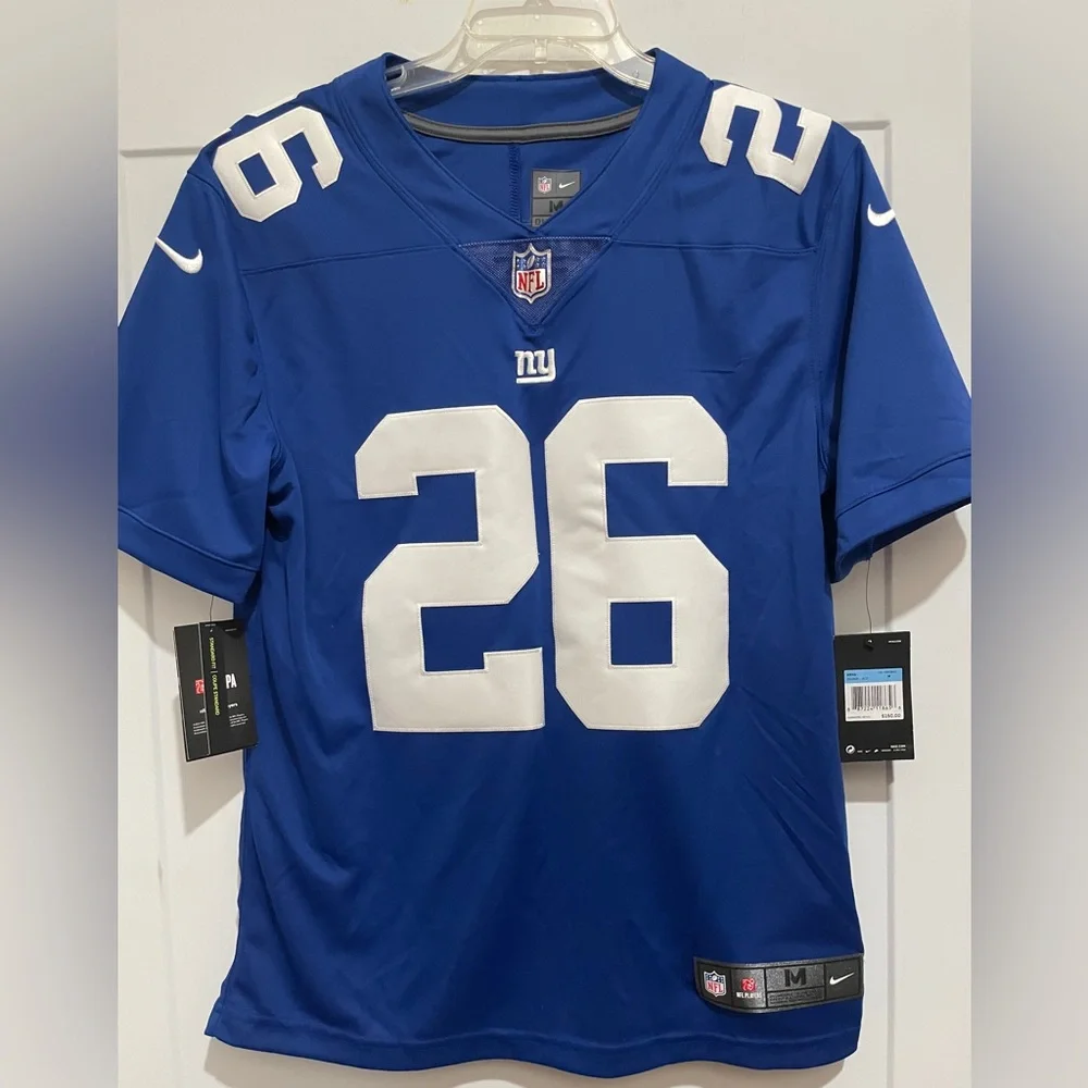 Nike NY Giants Barkley On Field Jersey. Men’s Size: M. NEW
